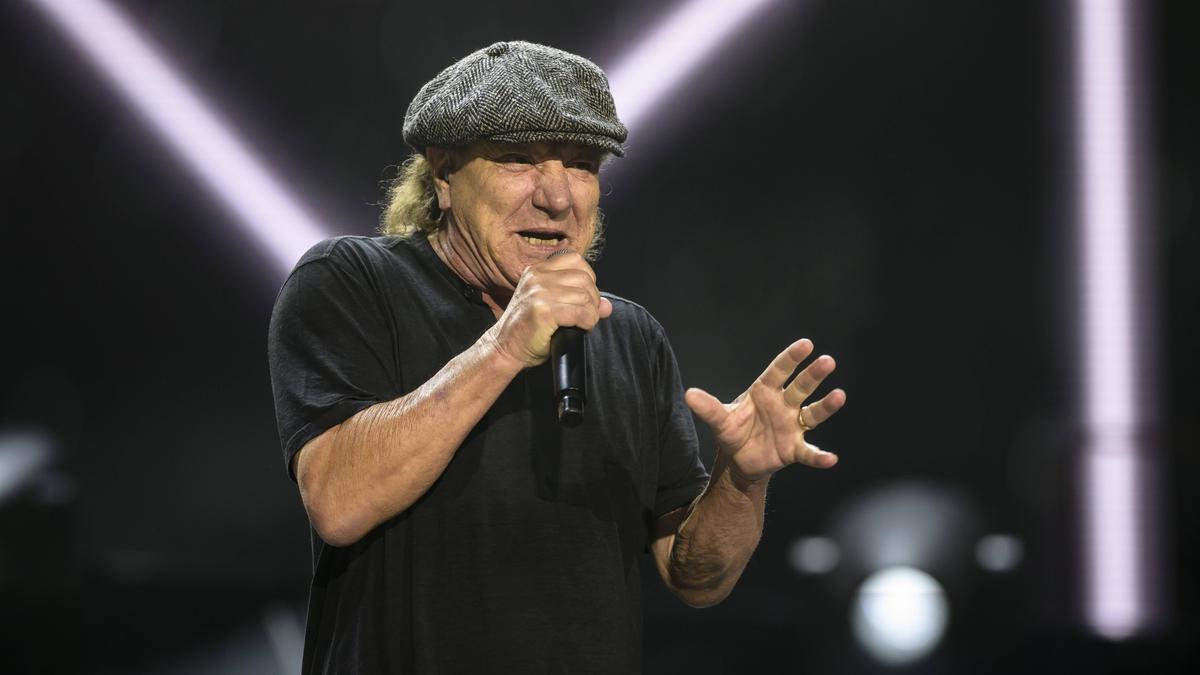 AC/DC in Wien Warum Brian Johnsons höllisch gute Stimme den Erfolg